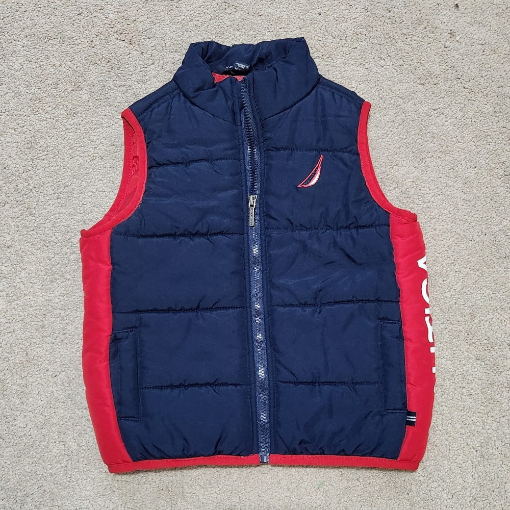 Nautica little boys puffy vest
